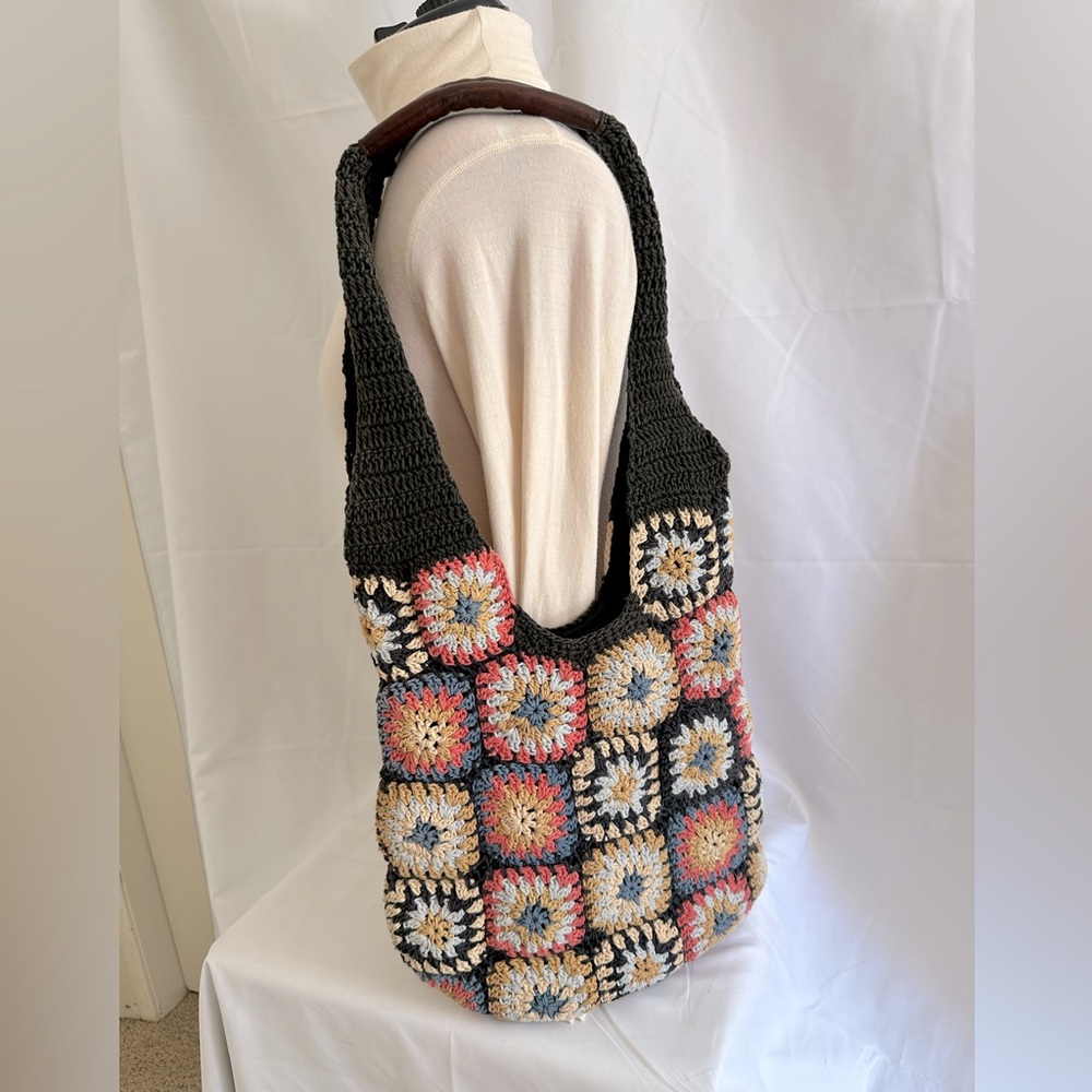 Free People Happy Days Granny Square Tote